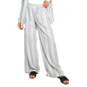 Pantalones Deportivos Térmicos para Mujer, Cintura Media Elástica, Corte Holgado, Pierna Ancha, Algodón, Resistentes al Viento, Transpirables, Estilo Urbano, Casuales, Invierno - Product Image 5