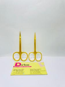 กรรไกรตัดเล็บขนาดเล็กคมพิเศษสำหรับมืออาชีพออกแบบโลโก้ชุบทองอย่างยั่งยืน - Product Image 4