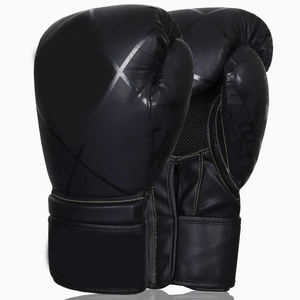 Professional POWER PUNCH 14 OZ Cowhide Leather Customizable Hook Loop <b>Boxing</b> <b>Gloves</b> Breathable High-Density for <b>Kick</b> <b>Boxing</b> MMA - Product Image 1
