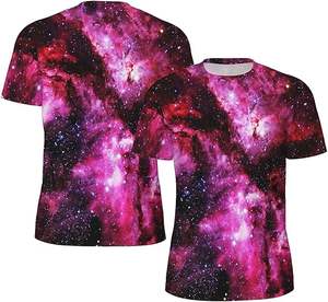 Diseño más vendido en Pakistán Camiseta de algodón 100% de alta calidad para hombres con logotipo personalizado Patrón de letras de sublimación de poliéster - Product Image 1