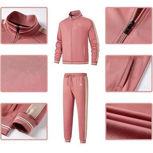 Manches longues Sublimation 100% Coton Respirant Polaire Hommes Professionnel Football Formation Logo Personnalisé Survêtements - Product Image 3