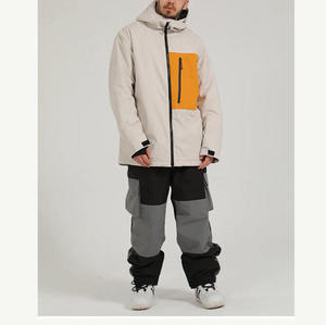 Traje de Esquí para Hombre, Ropa de Esquí, Ropa Deportiva de Invierno para Exteriores, Ropa de Esquí para Hombre, Chaqueta Impermeable, Transpirable, para Tabla Individual y Doble - Product Image 2