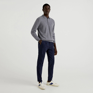 New Wholesale <b>Men's</b> for Polo <b>Shirts</b> <b>Long</b> <b>Sleeve</b> with Full <b>Sleeves</b> Solid <b>Striped</b> Breathable Knitted Fabric <b>Men's</b> Clothing - Product Image 5