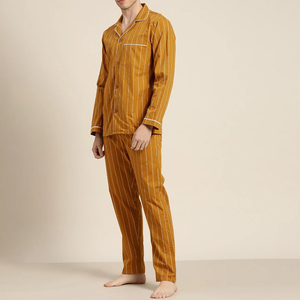 Conjuntos de Pijamas Térmicos de Lujo para Hombre Más Vendidos, de Alta Calidad, Algodón y Poliéster, Manga Larga, Pantalones, Talla Grande, Tela de Rizo - Product Image 4