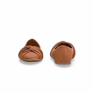 Zapatos de tacón alto para mujer WN1003 Zapatos de punta cuadrada marrón con cierre deslizante de tacón fino de 3cm de alta calidad - Product Image 2