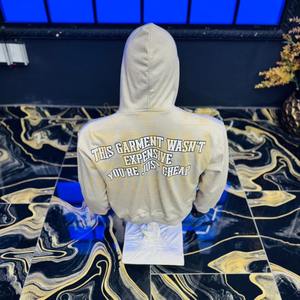 Sweats à capuche pour hommes avec patchs brodés, coton, fermeture éclair, streetwear, broderie imprimée, sweats à capuche pour hommes avec fermeture éclair personnalisés - Product Image 4