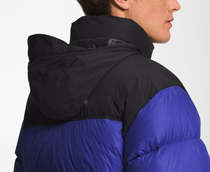 Chaquetas de algodón con cuello levantado para hombre, chaqueta acolchada con cremallera impermeable, estilo corto, invierno, OEM, personalizado, para hombre, tejido de poliéster - Product Image 4