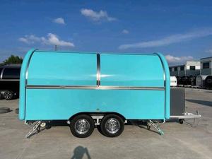 Dimensions de la remorque de restauration rapide mobile: 400X200X240CM (longueur totale 550CM) Poids net: 1600KG (poids maximum autorisé 2500KG) - Product Image 3