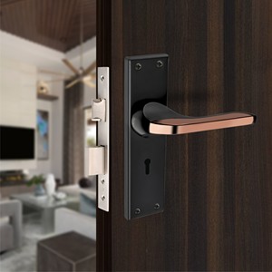 Cerraduras de palanca de manija de mortaja de puerta Interior de madera de diseño moderno de alta calidad precio de fábrica color diverso India para cocinas de hoteles - Product Image 1