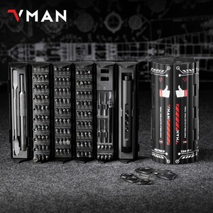 Vman <strong>Tools</strong> 138pcs Electric Precision Screwdriver Set <strong>Mini</strong> Electric Screwdriver, Rechargeable Electric Precision Screwdriver Set - Product Image 1