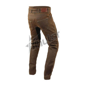 กางเกงยีนส์ขี่จักรยานชายสีน้ำตาลอุปกรณ์ป้องกันระบายอากาศสำหรับขี่รถจักรยานยนต์กางเกงขี่รถจักรยานยนต์ - Product Image 2