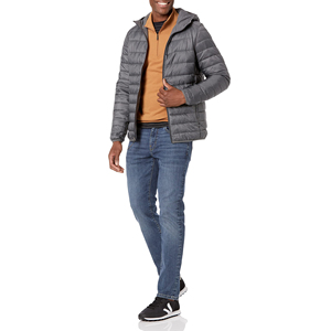 Blousons d'hiver personnalisés pour hommes, marque privée, en stock, prêts à être expédiés, faible MOQ, blousons décontractés pour hommes - Product Image 5