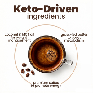 Café Keto Instantané Marque Blanche |   Poudre de remplacement de repas saine pour la détoxification et la beauté |   Café pour la perte de poids en régime cétogène - Product Image 5