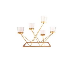 Offres Spéciales de haute qualité maison déco fil métallique bougeoir lanterne dans le bougeoir - Product Image 6