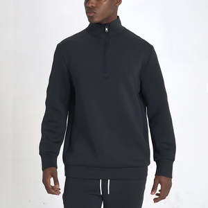 Sudadera Deportiva de Manga Larga con Cierre de Cremallera de 1/4, Personalizable con Logotipo, de Alta Calidad, en Poliéster, para Entrenamiento Físico, Golf, para Hombre - Product Image 3