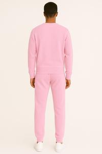 Customized Men's Hoodie Set Heavy-Duty Acid Washed Design Mid <b>Waist</b> Embroidery Technics Casual Wear with OEM Service Available - Product Image 5