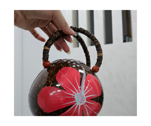 SAC EN COQUILLE DE NOIX DE COCO NOUVEAU DESIGN SACS À MAIN EN NOIX DE COCO COULEUR FAITS À LA MAIN SACS DE COCO - ECO VIETNAM - Product Image 1