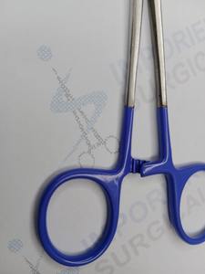 Soporte de aguja de acero inoxidable de alta calidad, instrumento de sutura quirúrgica, abrazadera de bloqueo de agarre de precisión, soporte de aguja de herramienta médica - Product Image 5