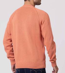 Meilleures ventes Pull décontracté à col en coton pour hommes Pull d'hiver à manches longues respirant de haute qualité Vente en gros - Product Image 3