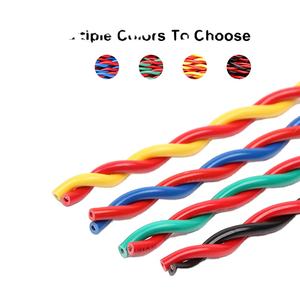 RVS ลวดทองแดงหุ้มฉนวนพีวีซีแบบยืดหยุ่นได้2x1.<span class=keywords><strong>5</strong></span> <span class=keywords><strong>2x2</strong></span>.<span class=keywords><strong>5</strong></span> 2x4 2x6ตัวนำ mm2<span class=keywords><strong>สาย</strong></span><span class=keywords><strong>ไฟ</strong></span>300/300V - Product Image 6