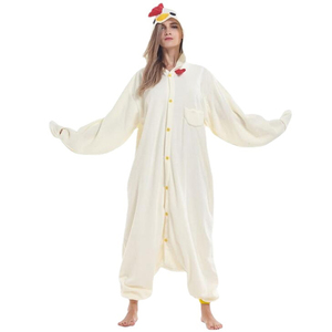 Pijamas de una Pieza para Mujer, sin Capucha, con Bolsillos y Cremallera, Mono, Ropa de Dormir, Manga Larga, Ropa de Casa - Product Image 2