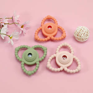 Juguetes Sensoriales para Masticar para Autismo, Collar Suave para Bebés, Mordedores de Bloques de Construcción de Silicona Personalizados al por Mayor, Material Seguro a Granel - Product Image 6