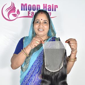 Cheveux indiens authentiques Closure Bodywave disponibles directement de l'usine à prix de gros avec brillance naturelle pour le volume à vendre - Product Image 5