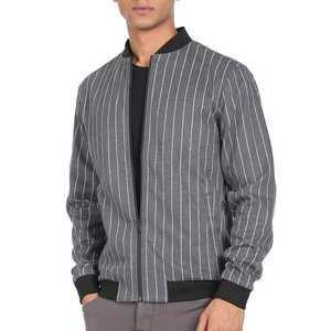 Veste universitaire de qualité supérieure pour hommes et femmes, tissu en polaire polyester, veste de baseball universitaire pour hommes - Product Image 2