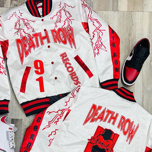 Chaquetas Letterman Varsity personalizadas de alta calidad para invierno de talla grande con bolsillos laterales y diseño de retazos de chenilla - Product Image 5