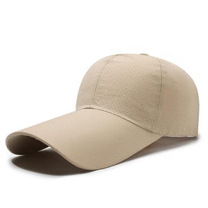 Oem Custom logo Design Spring and Summer Lengthened Brim Quick-drying Hat Breathable Mesh Sun Hat New Embroidered Duckbill <b>Cap</b> - Product Image 6