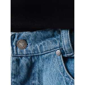 กางเกงยีนส์สีน้ำเงินวินเทจแบบ CORE พร้อมคุณสมบัติการซักทำความสะอาดได้ - Product Image 3