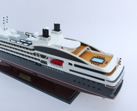 L'Austral Navire de paquebot en bois Modèle de bateau de croisière gonflable élégant de Gia Nhien Fabricant de haute qualité