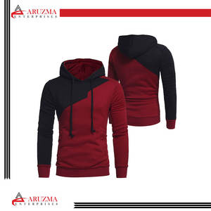 Sweat à capuche en polaire avec logo personnalisé de haute qualité pour hommes Service OEM Créez votre propre design à capuche avec impression ou motif vierge - Product Image 4