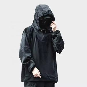 Sudadera con capucha Techwear para hombre, sudaderas gráficas de invierno holgadas cómodas personalizadas con estampado de diferentes colores ligeros - Product Image 2