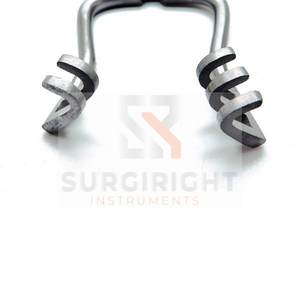 Weitlaner-Écarteur à crochet pour plaie, 16 cm, 2x3, support de propagation chirurgical émoussé, instrument médical - Product Image 2