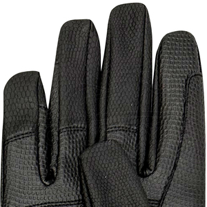 <b>Ladies</b> Custom Made Soft Shell Equestrian Gloves PU Leather Sparkly Back for Winter Season Horse Riding Direct Factory Outdoor - Product Image 5