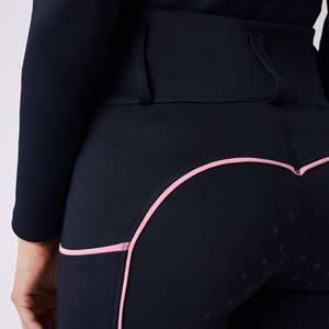 Mallas de mujer de diseño inteligente, pantalones de ajuste femenino, ropa ecuestre, mallas de montar a caballo personalizadas al por mayor con bolsillos amplios - Product Image 4