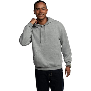 Sudaderas con capucha unisex Grey Heather Alta calidad Mejor precio Invierno Patrón sólido Bien ajustado y precio razonable Sudaderas con capucha disponibles - Product Image 2