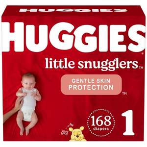 ขายดี ผ้าอ้อมผู้ใหญ่ Little Snugglers ไซส์ 1 168 ชิ้น ป้องกันการรั่วซึม 3 มิติ แผ่นหลังระบายอากาศ ผลิตจากผ้าฝ้าย - Product Image 1