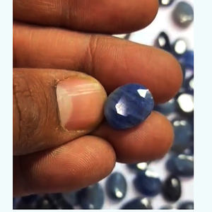155 pièces de saphir bleu naturel 6mm à 18mm facette ovale 1000 cts lot Iroc ventes haute qualité saphir corindon pierre précieuse en vrac - Product Image 3