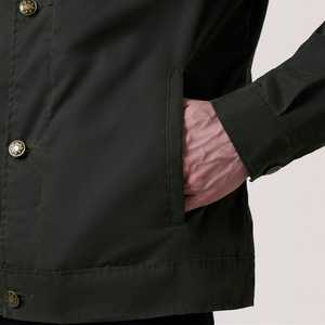 Chaquetas de lona resistente para hombre, chaqueta de invierno para exteriores sin capucha, ropa de trabajo, abrigo informal de algodón duradero para hombres - Product Image 5