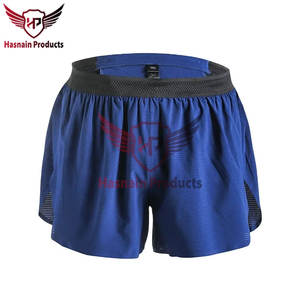 Pantalones cortos de bambú personalizados para hombre para fitness, deportes, correr y ropa informal-Pantalones de entrenamiento transpirables para actividades de playa para hombres - Product Image 2