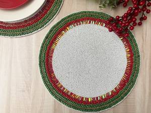 <b>Beaded</b> Table <b>Placemat</b> - Product Image 2