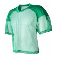 Maillot d'entraînement en maille de Football maillot d'entraînement de jeu de football américain pour jeunes et adultes