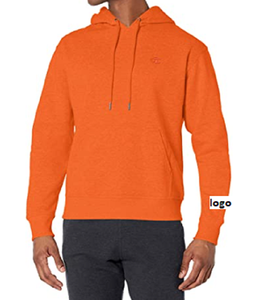 Sweat à capuche en molleton mélangé pour hommes, Logo personnalisé 50% coton 50% Polyester, importé à fermeture, stock de vêtements, lavable à la Machine - Product Image 1