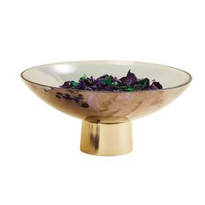 Cuenco para servir Pasta de frutas de diseñador curvo a mano de calidad Superior, cuenco para servidor de alimentos de forma redondeada con acabado esmaltado de estilo único - Product Image 2