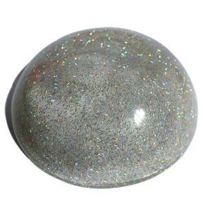 Bol en résine fabriqué à la main noir avec des paillettes irisées Fini une portion de collations sèches ou un organisateur pour les clés de bijoux et les petits - Product Image 3