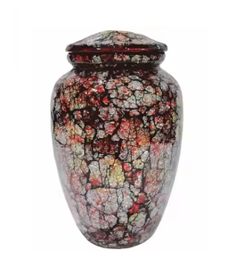 Urne funéraire commémorative pour cendres humaines Urnes décoratives funéraires avec finition attrayante Pots de crémation colibri fabriqués à la main - Product Image 2