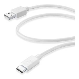 Cable de Alimentación USB-C Blanco Mediano de 0.6m USBDATA06USBCW, Cables de Datos - Product Image 1