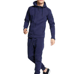 Trajes de chándal para hombre de tamaño cómodo Venta caliente de moda Logotipo personalizado Hecho en fábrica para chándales de hombre - Product Image 5